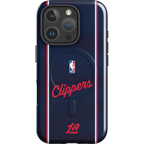 NBA LA Clippers Jersey iPhone 16 Pro Magsafe Impact Case