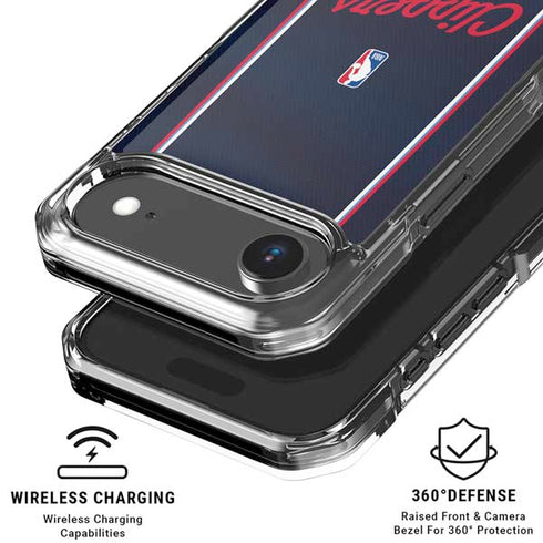NBA LA Clippers Jersey iPhone 17 Air Clear Case