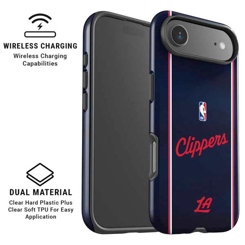 NBA LA Clippers Jersey iPhone 17 Air Magsafe Impact Case
