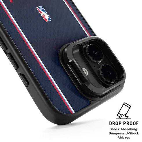 NBA LA Clippers Jersey iPhone 17 Kickstand Case