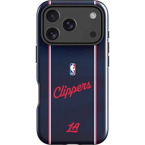 NBA LA Clippers Jersey iPhone 17 Pro Impact Case