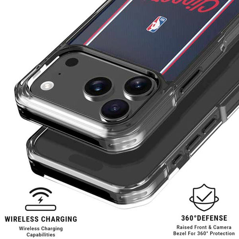 NBA LA Clippers Jersey iPhone 17 Pro Max Clear Case