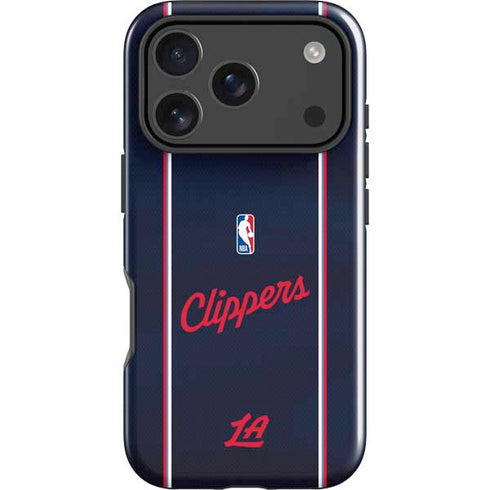 NBA LA Clippers Jersey iPhone 17 Pro Max Impact Case