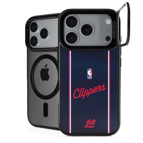 NBA LA Clippers Jersey iPhone 17 Pro Max Kickstand Case