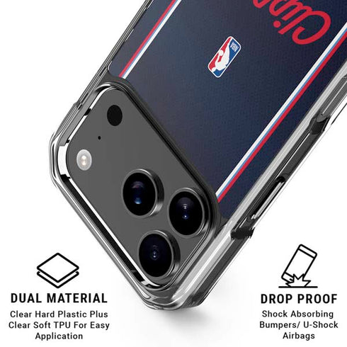 NBA LA Clippers Jersey iPhone 17 Pro Max MagSafe Case
