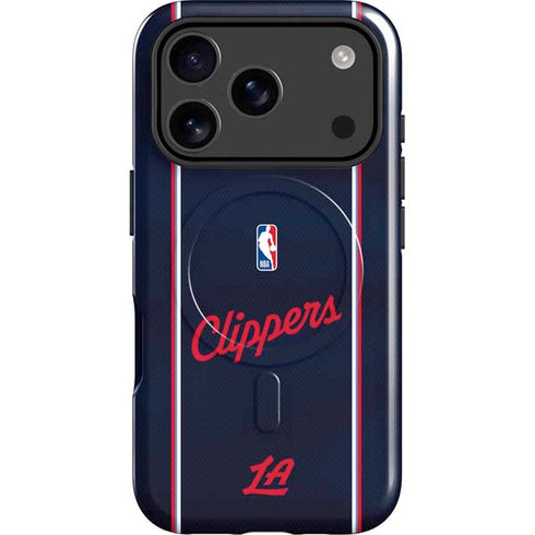 NBA LA Clippers Jersey iPhone 17 Pro Max Magsafe Impact Case