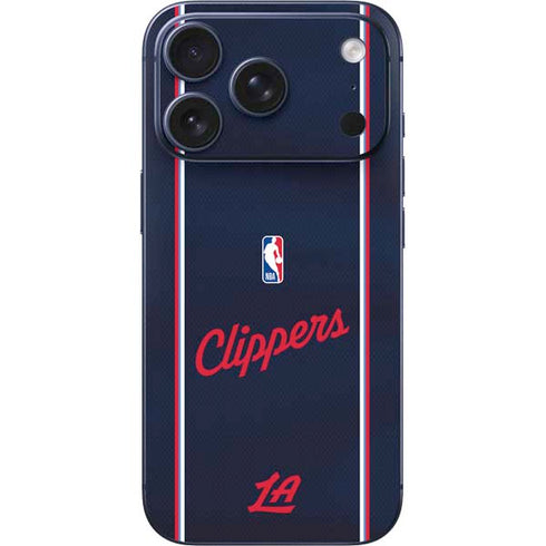 NBA LA Clippers Jersey iPhone 17 Pro Skin