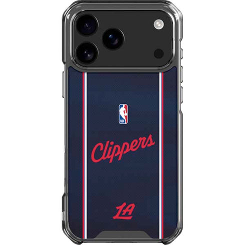NBA LA Clippers Jersey iPhone 18 Pro Max Clear Case