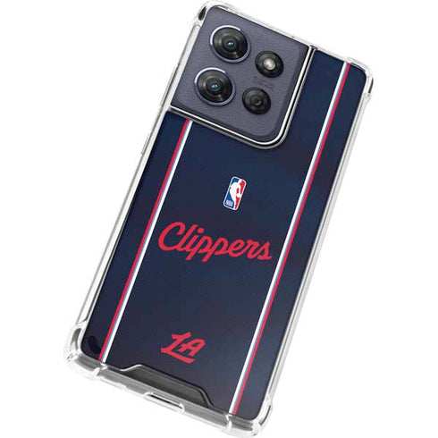 NBA LA Clippers Jersey Moto G Stylus 5G (2025) Clear Case