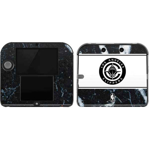 NBA LA Clippers Marble Nintendo Skins