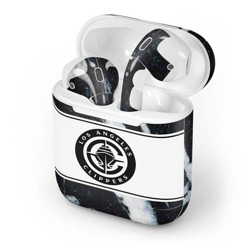 NBA LA Clippers Marble Apple AirPods Skin