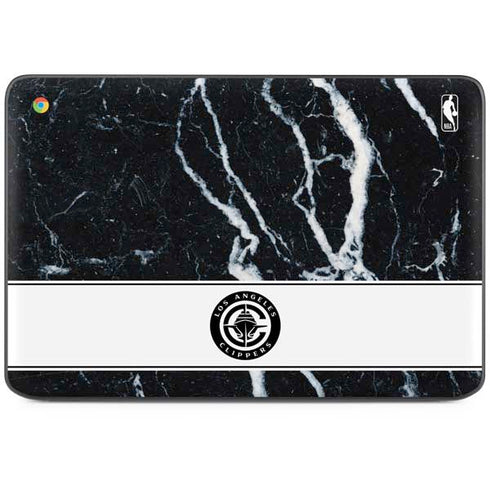 NBA LA Clippers Marble HP Chromebook Skin