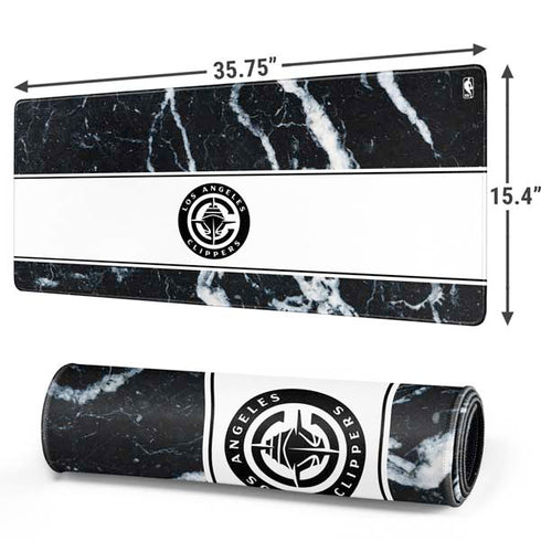 NBA LA Clippers Marble Gaming Mouse Pad