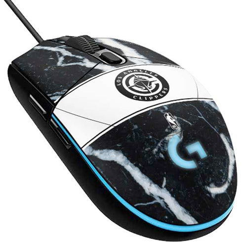 NBA LA Clippers Marble G203 Prodigy RGB Wired Gaming Mouse Skin