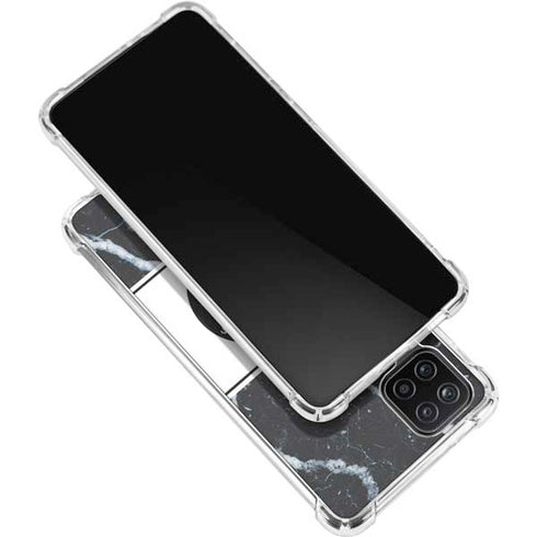 NBA LA Clippers Marble Galaxy A12 Clear Case