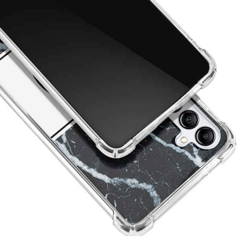 NBA LA Clippers Marble Galaxy A14 5G Clear Case