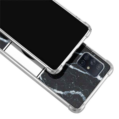 NBA LA Clippers Marble Galaxy A71 5G Clear Case