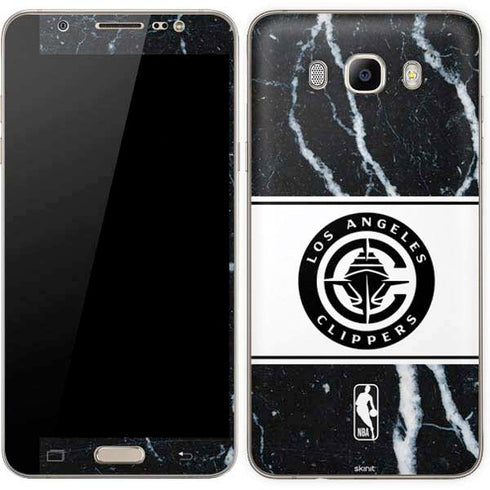 NBA LA Clippers Marble Galaxy J7 Skin