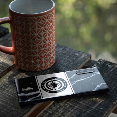 NBA LA Clippers Marble Galaxy Note 10 Skin