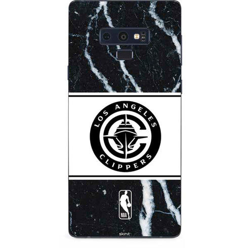 NBA LA Clippers Marble Galaxy Note 9 Skin