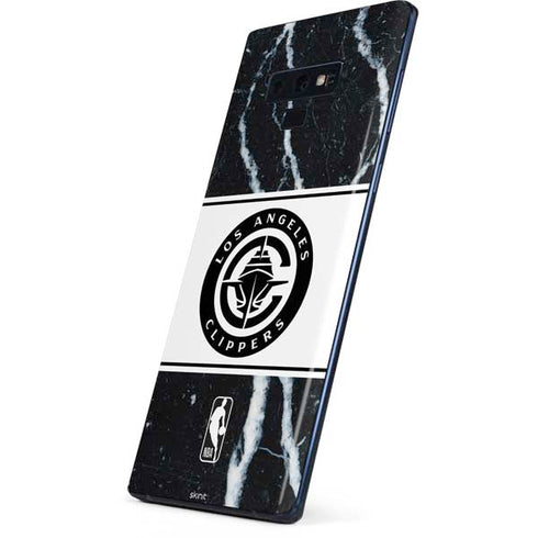 NBA LA Clippers Marble Galaxy Note 9 Skin
