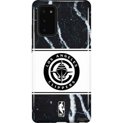 NBA LA Clippers Marble Galaxy Note20 5G Pro Case