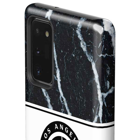 NBA LA Clippers Marble Galaxy Note20 5G Pro Case