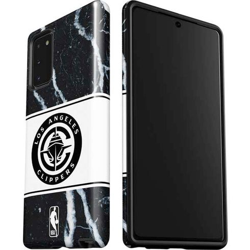 NBA LA Clippers Marble Galaxy Note20 5G Pro Case
