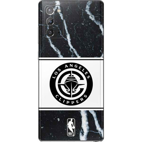 NBA LA Clippers Marble Galaxy Note20 5G Skin