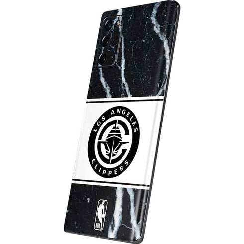 NBA LA Clippers Marble Galaxy Note20 5G Skin