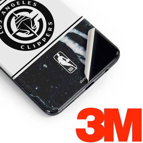 NBA LA Clippers Marble Galaxy S10 Skin