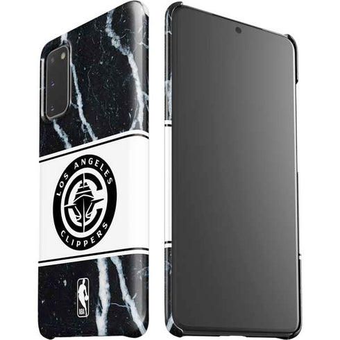 NBA LA Clippers Marble Galaxy S20 Lite Case