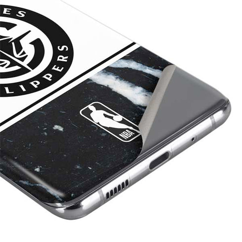 NBA LA Clippers Marble Galaxy S20 Skin