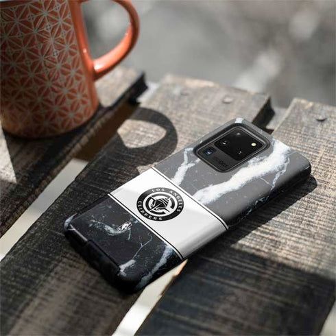 NBA LA Clippers Marble Galaxy S20 Ultra 5G Pro Case