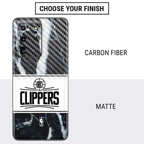 NBA LA Clippers Marble Galaxy S20 Ultra 5G Skin