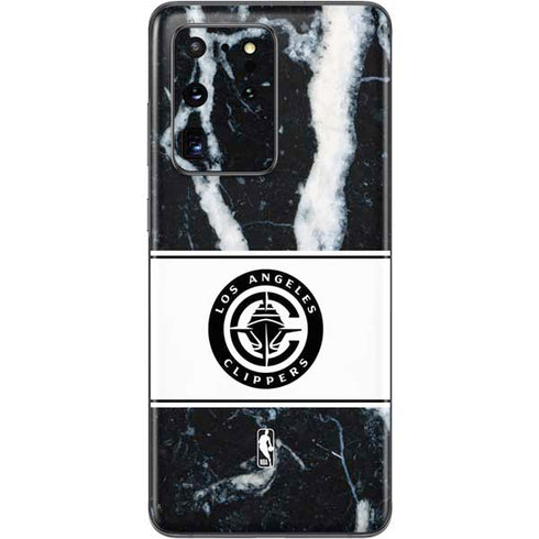 NBA LA Clippers Marble Galaxy S20 Ultra 5G Skin