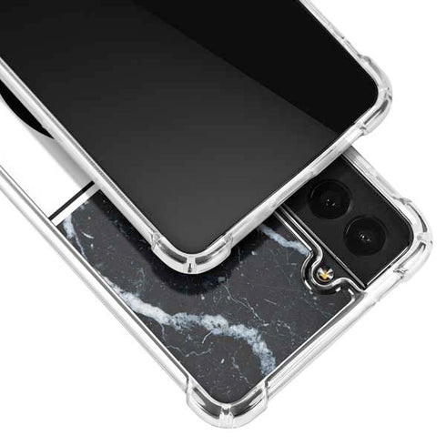 NBA LA Clippers Marble Galaxy S21 5G Clear Case