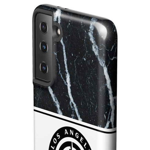 NBA LA Clippers Marble Galaxy S21 Plus 5G Pro Case