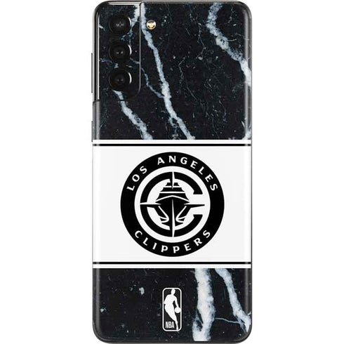 NBA LA Clippers Marble Galaxy S21 Plus 5G Skin