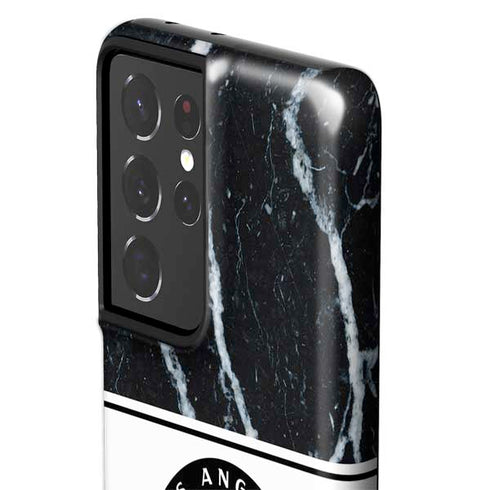 NBA LA Clippers Marble Galaxy S21 Ultra 5G Pro Case