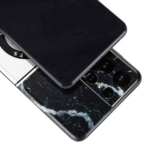 NBA LA Clippers Marble Galaxy S21 Ultra 5G Skin