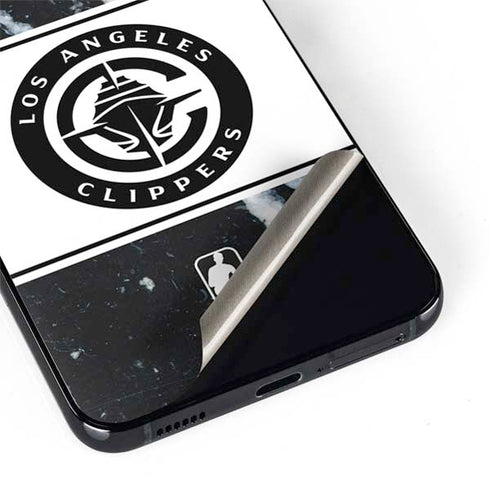 NBA LA Clippers Marble Galaxy S22 Skin