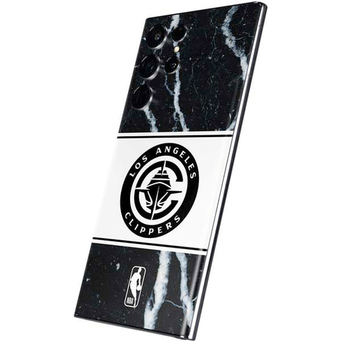 NBA LA Clippers Marble Galaxy S22 Ultra Skin