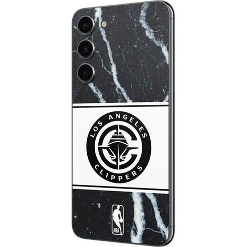 NBA LA Clippers Marble Galaxy S23 Plus Skin