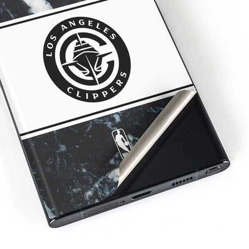 NBA LA Clippers Marble Galaxy S23 Ultra Skin