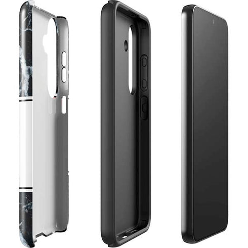NBA LA Clippers Marble Galaxy S25 Impact Case