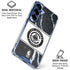 NBA LA Clippers Marble Galaxy S25 Clear Case
