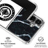 NBA LA Clippers Marble Galaxy S26 Clear Case
