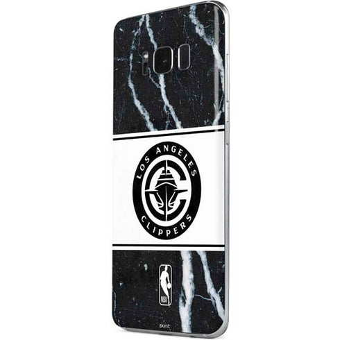 NBA LA Clippers Marble Galaxy S8 Plus Skin