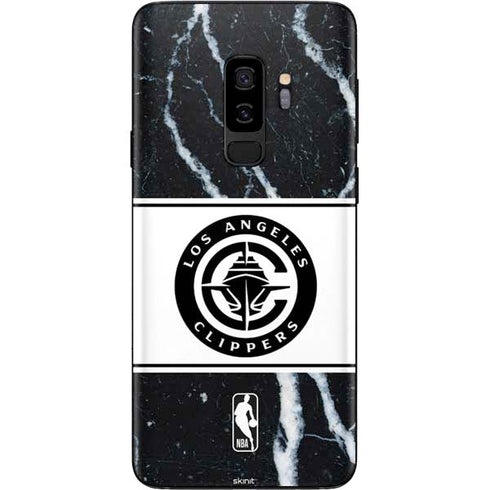 NBA LA Clippers Marble Galaxy S9 Plus Skin